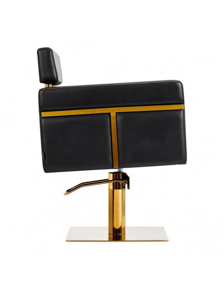 GABBIANO TOLEDO GOLD BLACK HAIRDRESSING CHAIR
