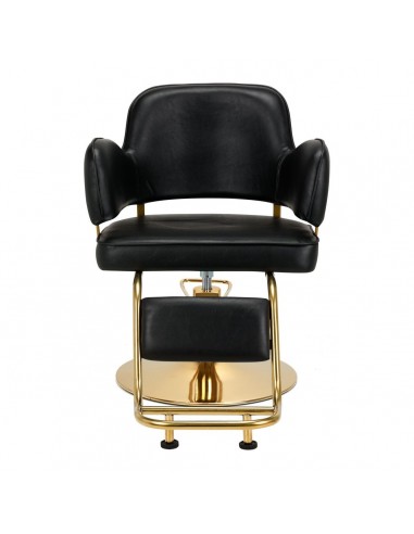 HAIR SYSTEM LINZ HAIRDRESSER CHAIR GOLD BLACK