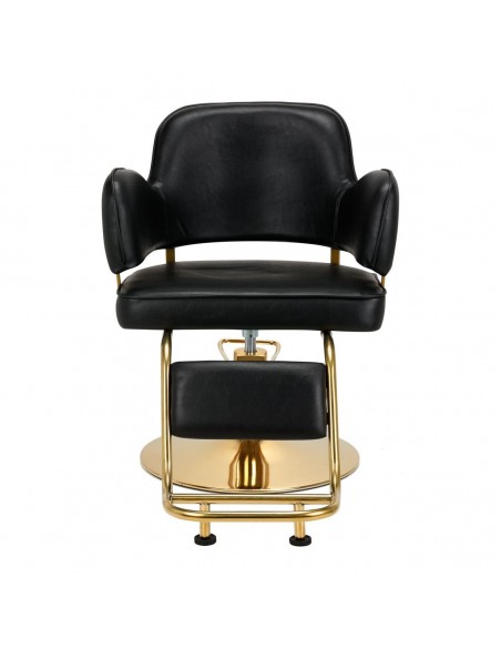 HAIR SYSTEM LINZ HAIRDRESSER CHAIR GOLD BLACK