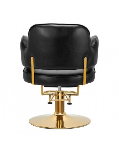 HAIR SYSTEM LINZ HAIRDRESSER CHAIR GOLD BLACK