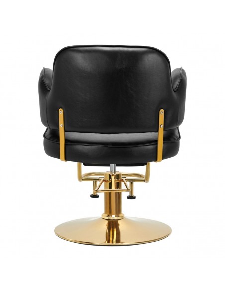 HAIR SYSTEM LINZ HAIRDRESSER CHAIR GOLD BLACK