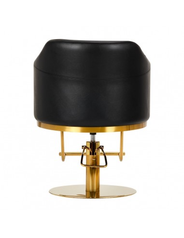 GABBIANO BURGOS GOLD BLACK HAIRDRESSING CHAIR