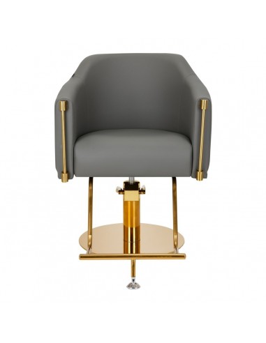 GABBIANO BURGOS GOLD GRAY HARIDRESSING CHAIR