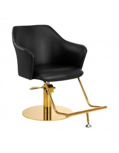 GABBIANO MARBELLA HAIRDRESSING CHAIR GOLD BLACK