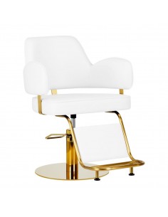 GABBIANO LINZ NQ HAIRDRESSING CHAIR WHITE GOLD