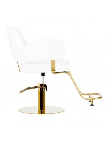 GABBIANO LINZ NQ HAIRDRESSING CHAIR WHITE GOLD