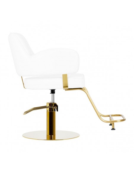 GABBIANO LINZ NQ HAIRDRESSING CHAIR WHITE GOLD