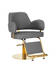 GABBIANO LINZ HQ GOLD GRAY HAIRDRESSING CHAIR