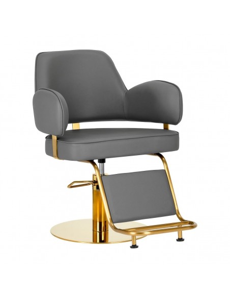 GABBIANO LINZ HQ GOLD GRAY HAIRDRESSING CHAIR