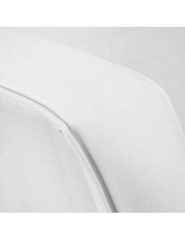 557G COSMETIC CHAIR WITH GOLD AND WHITE COUVETTES