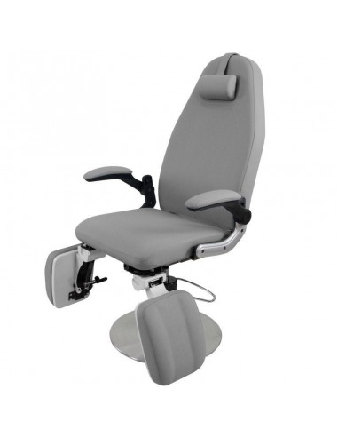 AZZURRO 713A HYDRAULIC PODIATRY CHAIR GRAY