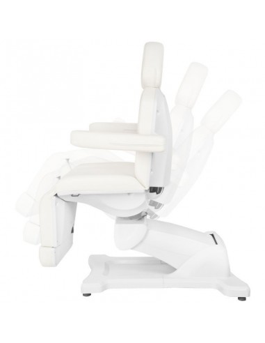 ELECTRIC BEAUTY CHAIR AZZURRO 869A ROTARY 4 MOTORS WHITE
