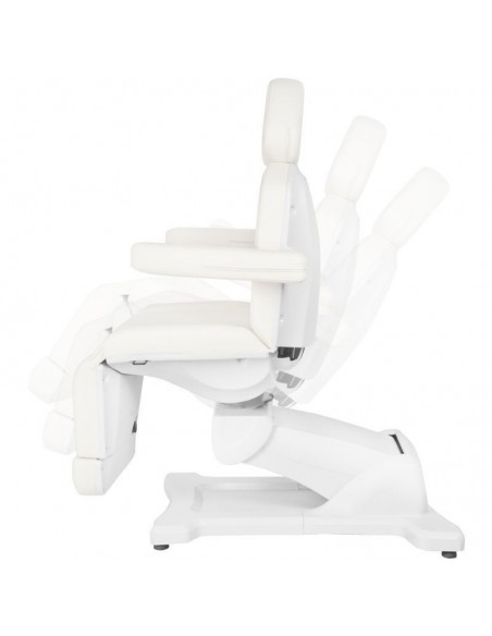ELECTRIC BEAUTY CHAIR AZZURRO 869A ROTARY 4 MOTORS WHITE