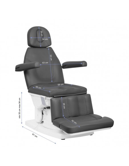 ELECTRIC PODIATRY COSMETIC BED KATE 4 GRAY