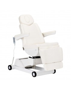 AZZURRO 873 ELECTRIC SWIVEL COSMETIC BED WHITE