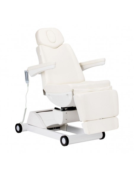 AZZURRO 873 ELECTRIC SWIVEL COSMETIC BED WHITE