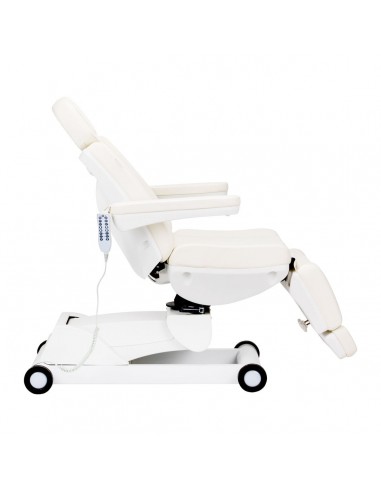 AZZURRO 873 PEDI ELECTRICR SWIVEL COSMETIC BED WHITE