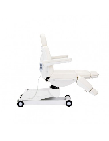 AZZURRO 873 PEDI ELECTRICR SWIVEL COSMETIC BED WHITE