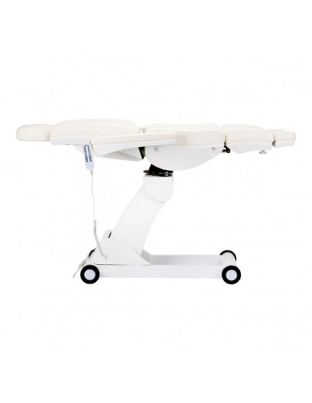 AZZURRO 873 PEDI ELECTRICR SWIVEL COSMETIC BED WHITE