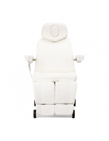 AZZURRO 873 PEDI ELECTRICR SWIVEL COSMETIC BED WHITE