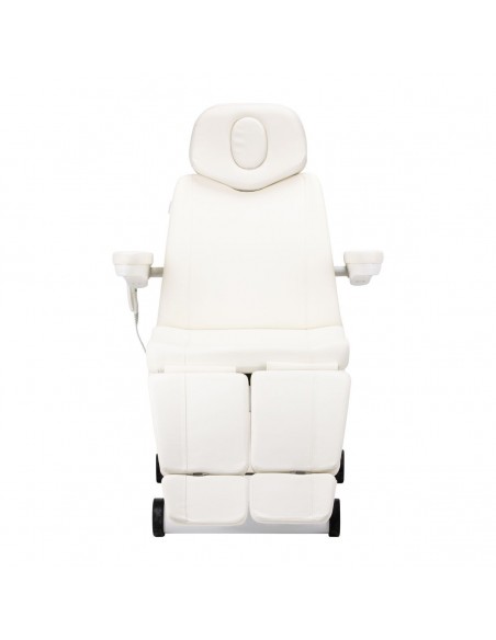 AZZURRO 873 PEDI ELECTRICR SWIVEL COSMETIC BED WHITE