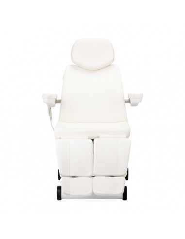 AZZURRO 873 PEDI ELECTRICR SWIVEL COSMETIC BED WHITE