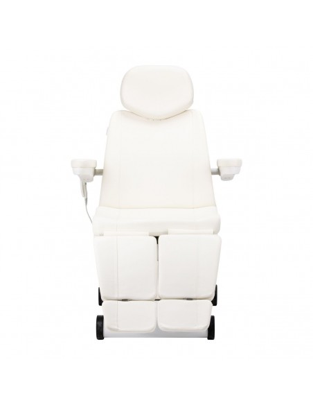 AZZURRO 873 PEDI ELECTRICR SWIVEL COSMETIC BED WHITE