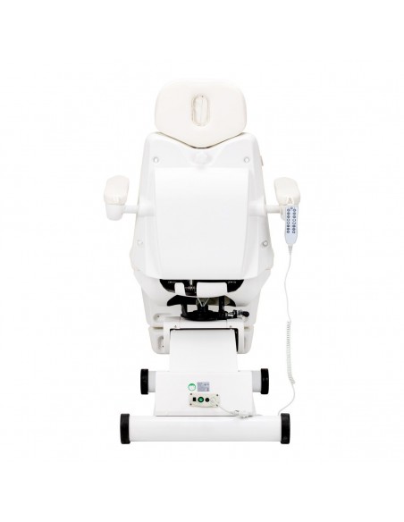 AZZURRO 873 PEDI ELECTRICR SWIVEL COSMETIC BED WHITE