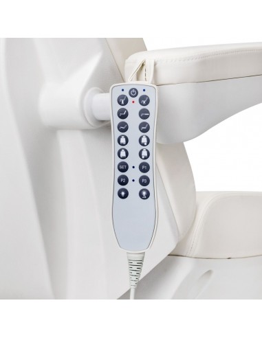 AZZURRO 873 PEDI ELECTRICR SWIVEL COSMETIC BED WHITE