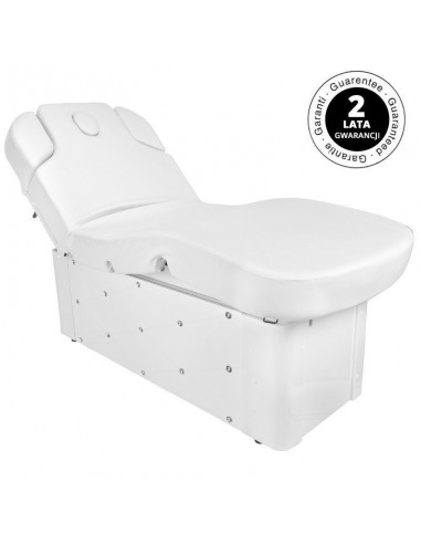 SPA BEAUTY LOUNGER AZZURRO KRYSTAL 370-3 4 MOTORS WHITE