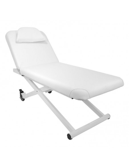 ELECTRIC LOUNGER FOR MASSAGE AZZURRO 329E 1 MOTOR WHITE