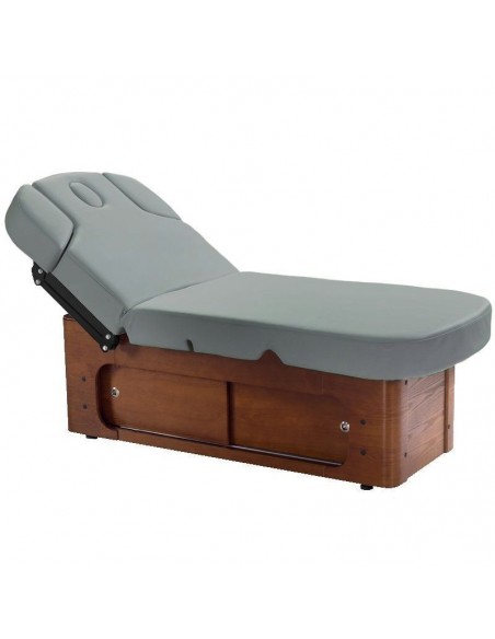 SPA BEAUTY LOUNGER AZZURRO WOOD 361A 4 MOTORS HEATED
