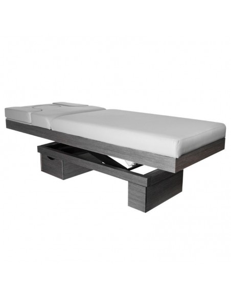 SPA BEAUTY LOUNGER AZZURRO 815B GLOWING GRAY WOOD HEATED