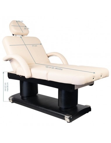 SPA BEAUTY LOUNGER AZZURRO 838A 4 MOTORS HEATED