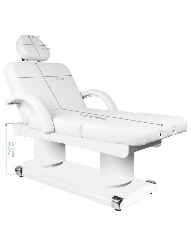 SPA BEUTY LOUNGER AZZURRO 838A 4 MOTORS WHITE HEATED