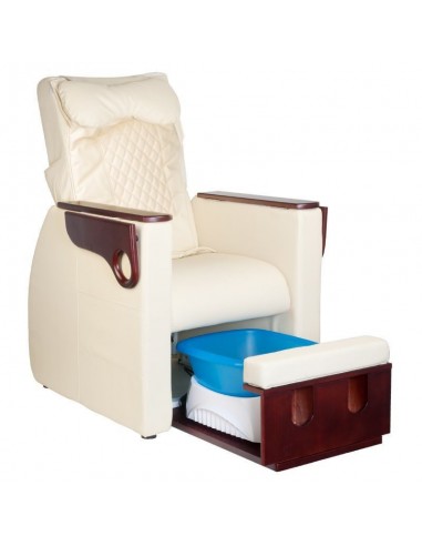 SPA CHAIR FOR PEDICURE WITH BACK MASSAGE AZZURRO 101 BEIGE