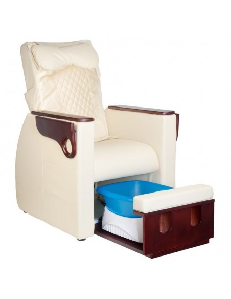 SPA CHAIR FOR PEDICURE WITH BACK MASSAGE AZZURRO 101 BEIGE