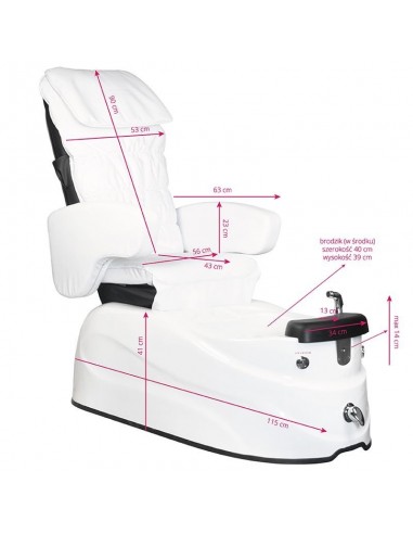 SPA PEDICURE CHAIR WITH MASSAGE AND PUMP AS-122