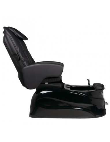 SPA PEDICURE CHAIR BLACK WITH MASSAGE AND PUMP AS-122