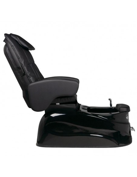 SPA PEDICURE CHAIR BLACK WITH MASSAGE AND PUMP AS-122