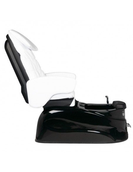 SPA PEDICURE CHAIR WITH MASSAGE AND PUMP AS-122 WHITE NAD BLACK