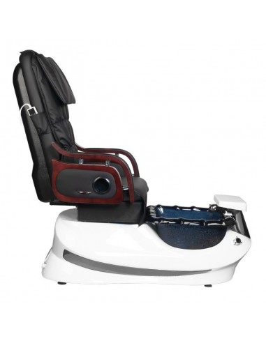 SPA PEDICURE CHAIR WITH MASSAGE AND PUMP AS-261 BLACK AND WHITE