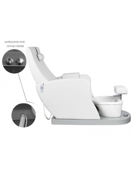 SPA PEDICURE CHAIR AZZURRO 016B WHITE
