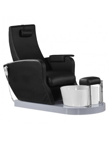 SPA PEDICURE CHAIR WITH HYDROMASSAGE AZZURRO 016A BLACK