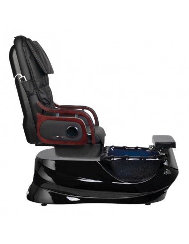 SPA PEDICURE CHAIR WITH MASSAGE AND PUMP AS-261 BLACK