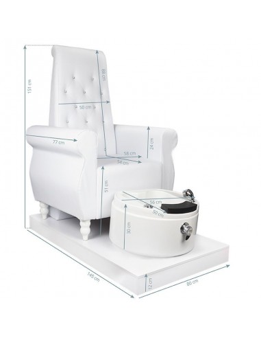 PEDICURE STATION KRYSTAL