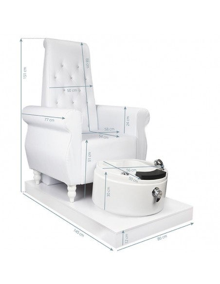 PEDICURE STATION KRYSTAL