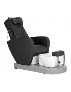SPA PEDICURE CHAIR WITH HYDROMASSAGE AZZURRO 016C BLACK