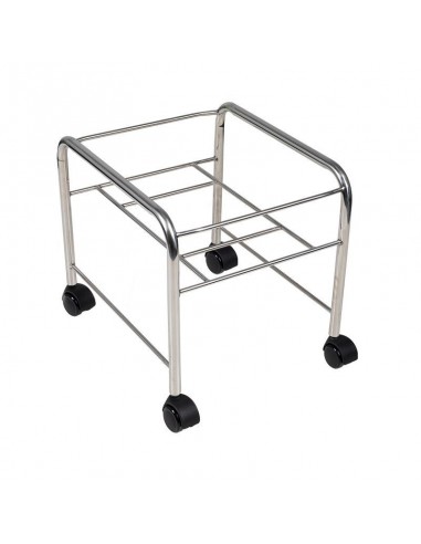 PEDICURE TRAY WITH CHROME WHEELS STRAIGHT