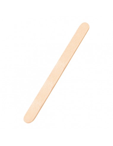 Wooden spatula medium 114x10x2mm - 100 pieces